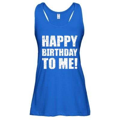 Happy Birthday To Me! Birthday Party Theme Ladies Essential Flowy Tank