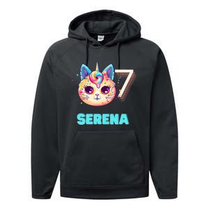 Happy Birthday To Serena Performance Fleece Hoodie