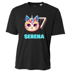 Happy Birthday To Serena Cooling Performance Crew T-Shirt