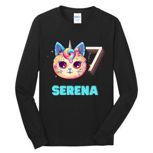 Happy Birthday To Serena Tall Long Sleeve T-Shirt