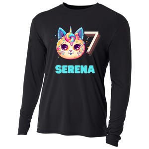 Happy Birthday To Serena Cooling Performance Long Sleeve Crew