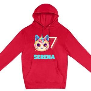 Happy Birthday To Serena Premium Pullover Hoodie