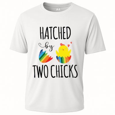 Hatched By Two Chicks Cute Lgbt Baby Announce Performance Shirt