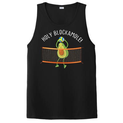 Holy Blockamole Volleyball Cute Funny PosiCharge Competitor Tank