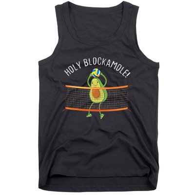 Holy Blockamole Volleyball Cute Funny Tank Top