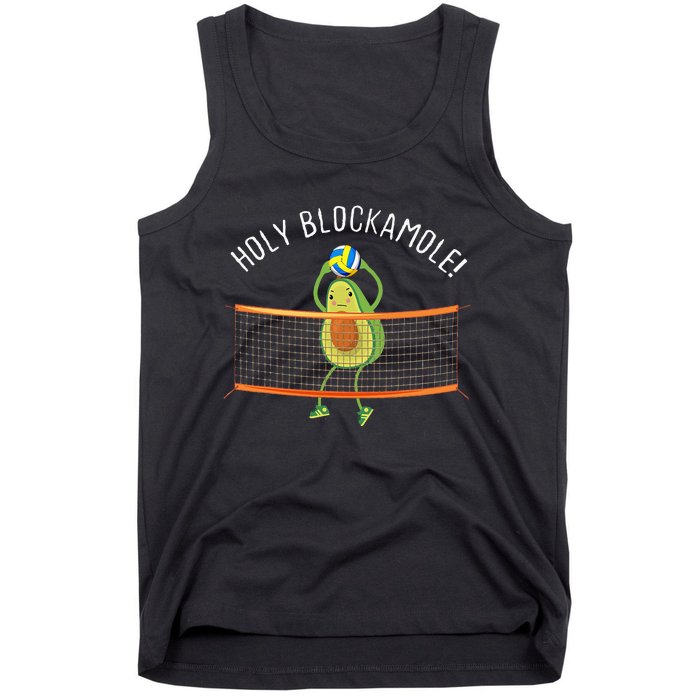 Holy Blockamole Volleyball Cute Funny Tank Top