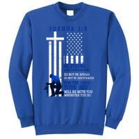 Holy Bible Verse Us Flag American Christian Gift Idea Prayer Gift Sweatshirt