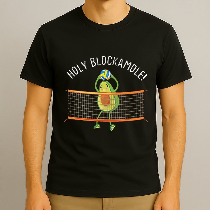 Holy Blockamole Volleyball Cute Funny T-Shirt