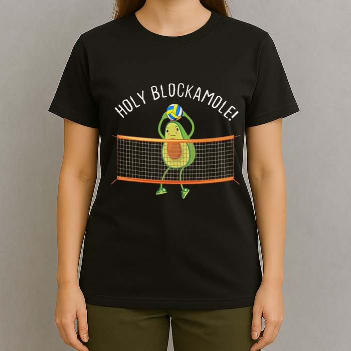 Holy Blockamole Volleyball Cute Funny T-Shirt