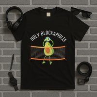Holy Blockamole Volleyball Cute Funny T-Shirt