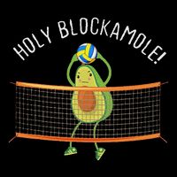 Holy Blockamole Volleyball Cute Funny T-Shirt