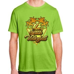 Hattan Beach Volleyball California Fun And Sun In The Sand Cool Gift Adult ChromaSoft Performance T-Shirt