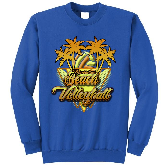 Hattan Beach Volleyball California Fun And Sun In The Sand Cool Gift Sweatshirt