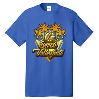 Hattan Beach Volleyball California Fun And Sun In The Sand Cool Gift Tall T-Shirt