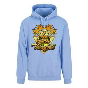 Hattan Beach Volleyball California Fun And Sun In The Sand Cool Gift Unisex Surf Hoodie