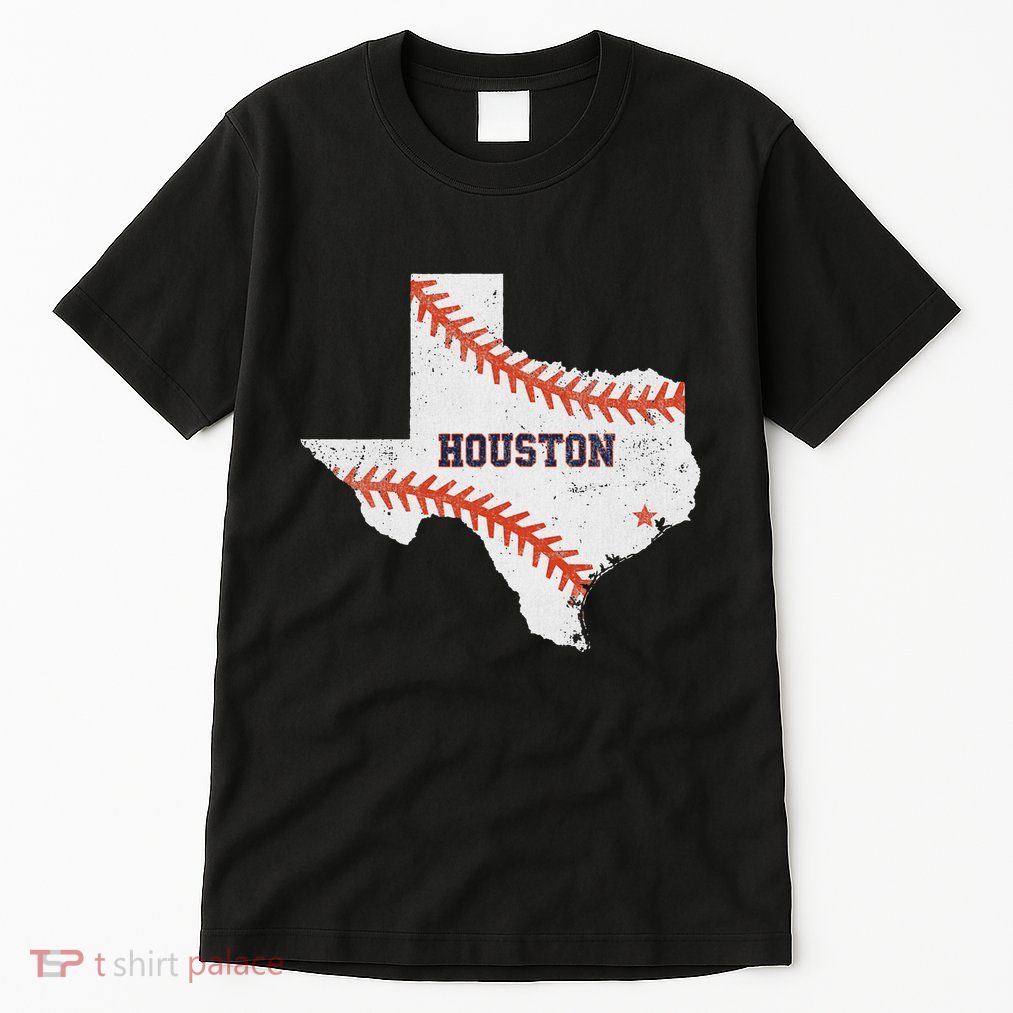 Houston Baseball Vintage Distressed Tall T-Shirt