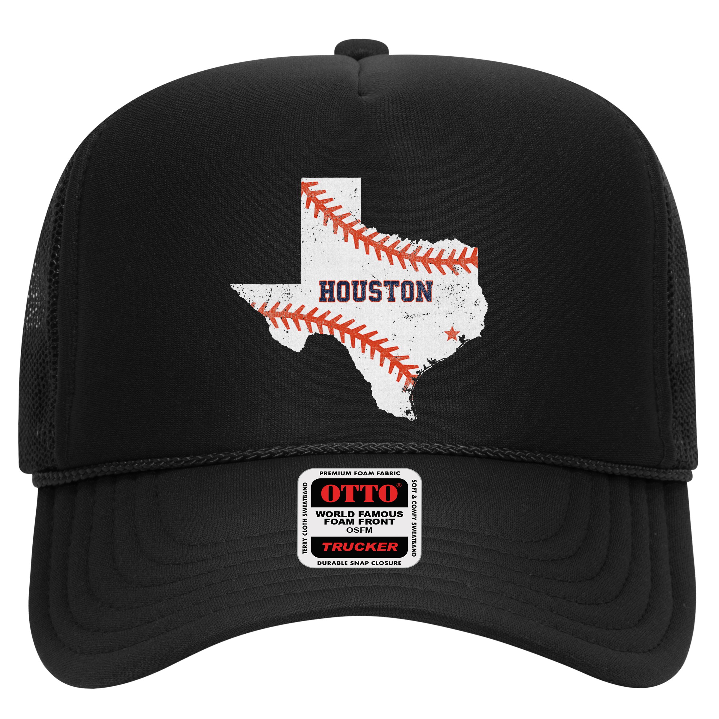Houston Baseball Vintage Distressed Hat