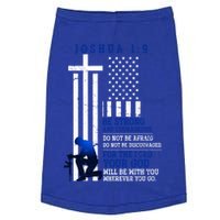 Holy Bible Verse Us Flag American Christian Gift Idea Prayer Gift Doggie Tank