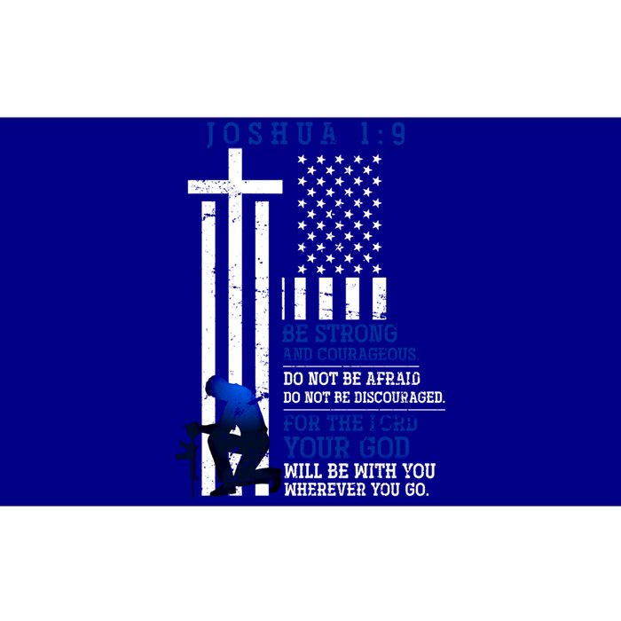 Holy Bible Verse Us Flag American Christian Gift Idea Prayer Gift Bumper Sticker