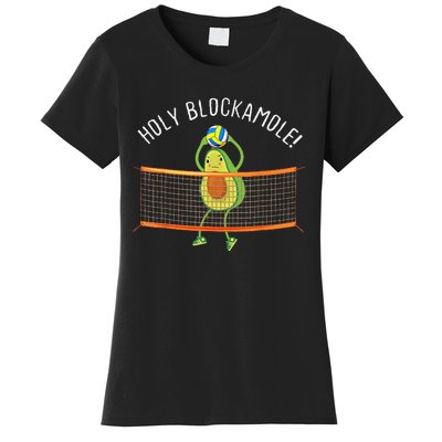 Holy Blockamole Volleyball Cute Funny Women's T-Shirt