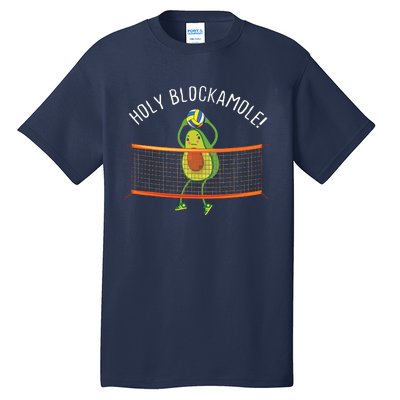 Holy Blockamole Volleyball Cute Funny Tall T-Shirt