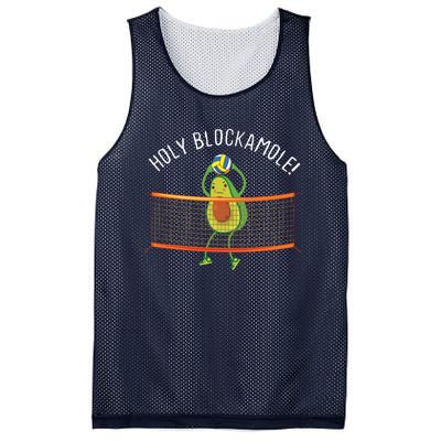 Holy Blockamole Volleyball Cute Funny Mesh Reversible Basketball Jersey Tank