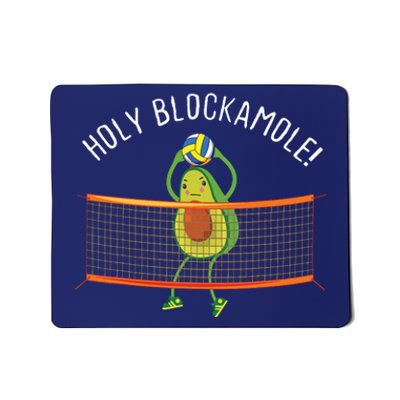 Holy Blockamole Volleyball Cute Funny Mousepad