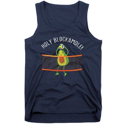 Holy Blockamole Volleyball Cute Funny Tank Top