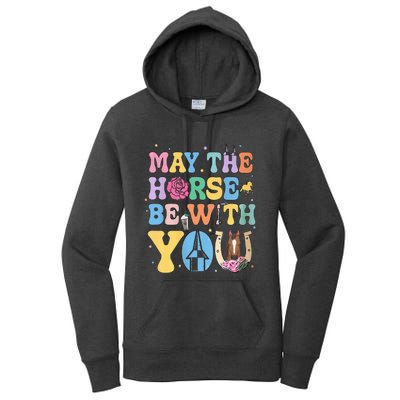 Horse Be With You Horse Lover Women's Pullover Hoodie