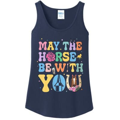 Horse Be With You Horse Lover Ladies Essential Tank