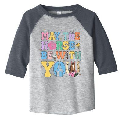 Horse Be With You Horse Lover Toddler Fine Jersey T-Shirt