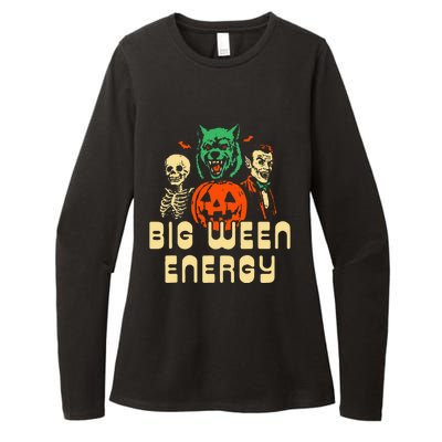 Halloween Big Ween Energy Womens CVC Long Sleeve Shirt