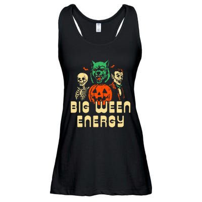 Halloween Big Ween Energy Ladies Essential Flowy Tank