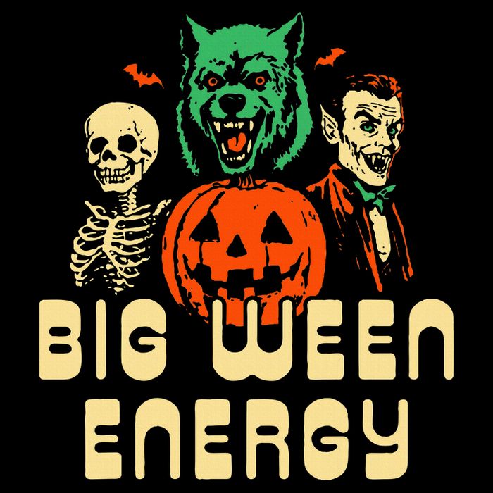 Halloween Big Ween Energy Sustainable Bucket Hat
