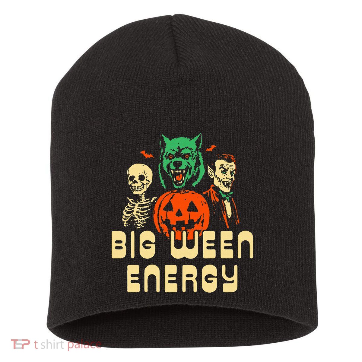 Halloween Big Ween Energy Short Acrylic Beanie