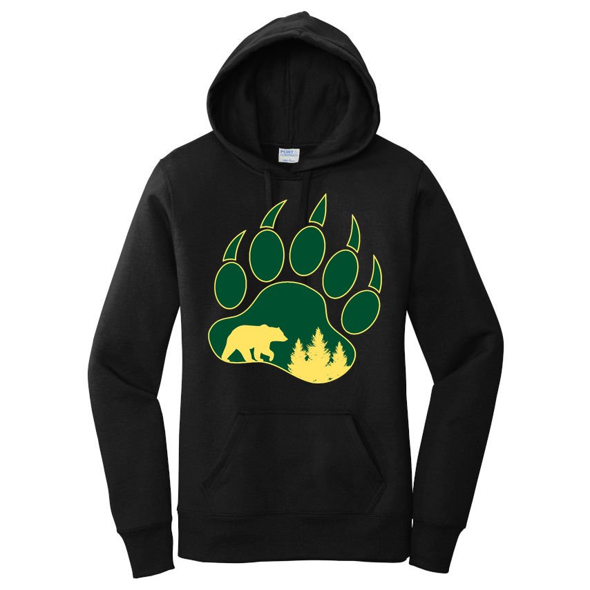 Hiking Bear Wear Women's Pullover Hoodie