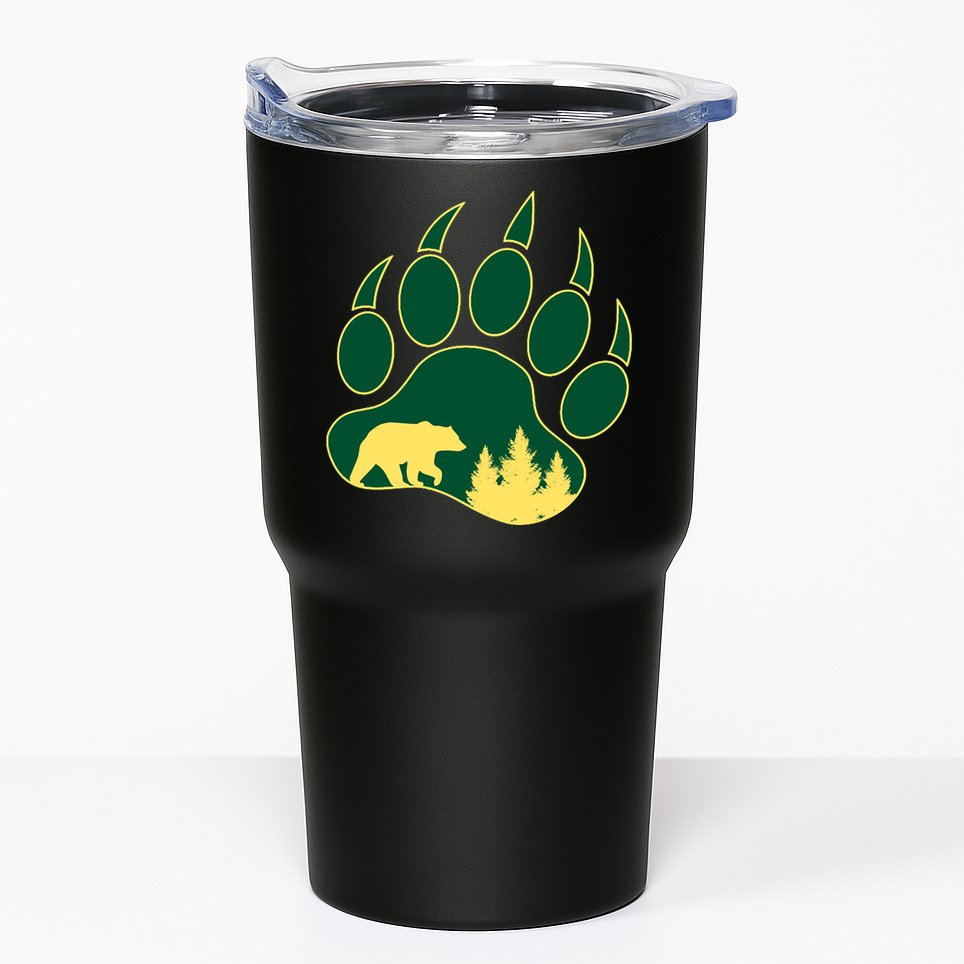 Hiking Bear Wear Tumbler