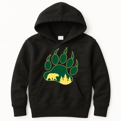 Hiking Bear Wear Kids Hoodie