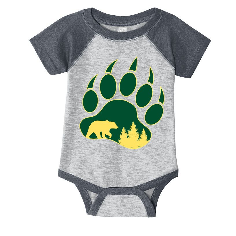 Hiking Bear Wear Infant Baby Jersey Bodysuit