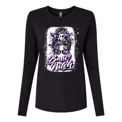 Halloween Basic Witch Halloween Costume Womens Cotton Relaxed Long Sleeve T-Shirt