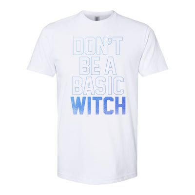 Halloween Basic Witch Funny Gift Softstyle® CVC T-Shirt