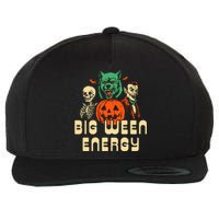 Halloween Big Ween Energy Wool Snapback Cap