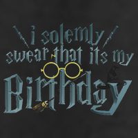 Harry Birthday Wizard, I Solemnly Swear Its My Birthday Adult Drive Performance Visor