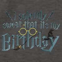 Harry Birthday Wizard, I Solemnly Swear Its My Birthday Vector Backpack