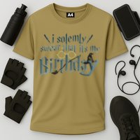 Harry Birthday Wizard, I Solemnly Swear Its My Birthday Cooling Performance Crew T-Shirt