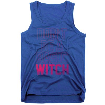 Halloween Basic Witch Funny Gift Tank Top