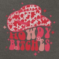 Howdy Bitches Yeehaw Bitches Cotton Canvas Backpack