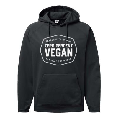 Hardcore Carnivore 0 Vegan Bbq Performance Fleece Hoodie