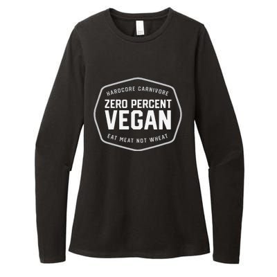 Hardcore Carnivore 0 Vegan Bbq Womens CVC Long Sleeve Shirt