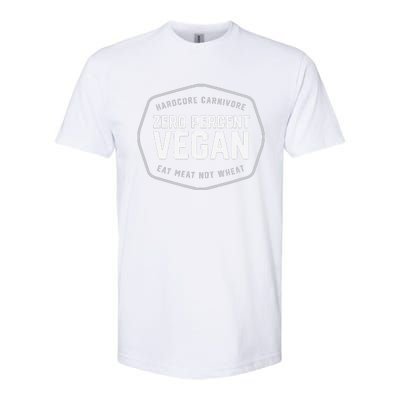 Hardcore Carnivore 0 Vegan Bbq Softstyle CVC T-Shirt